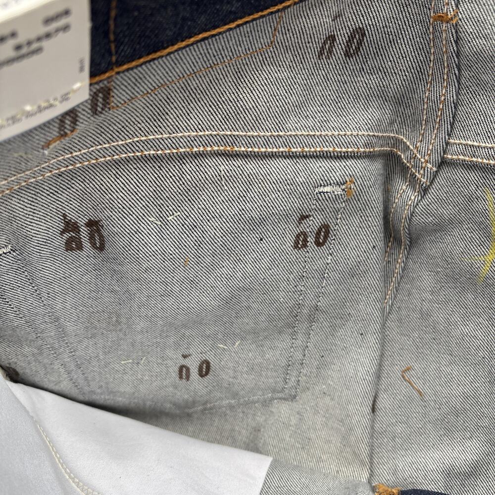 VINTAGE 90s Levis 517 Jeans Mens 34x34 Blue Denim Bootcut RAW Deadstock NOS USA - Picture 14 of 16